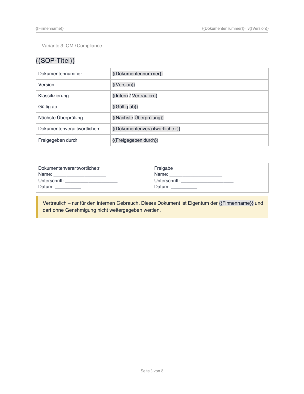 SOP-Deckblatt – Seite 3 von 3 des PDF-Downloads